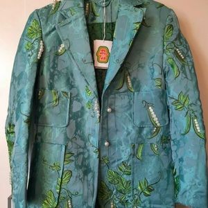 Iris Apfel x H&M US XXL runs big TURQUOISE BLAZER BNWT